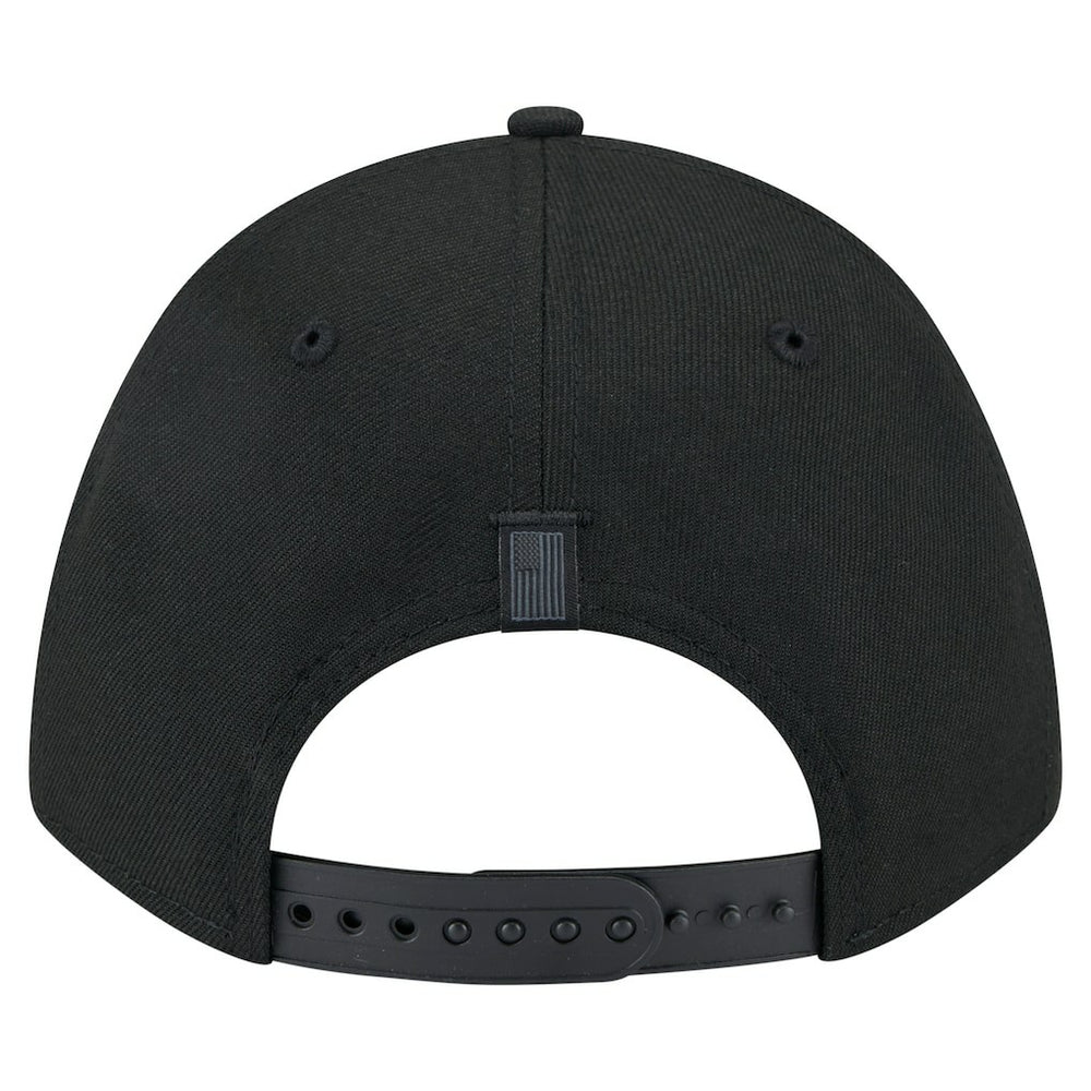 Chicago Bulls Game Day Flag A-Frame 9FORTY Adjustable Hat Black | New Era Lifestyle
