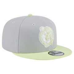 Boston Celtics Color Pack Two-Tone 9FIFTY Snapback Hat Gray/Light Green | New Era