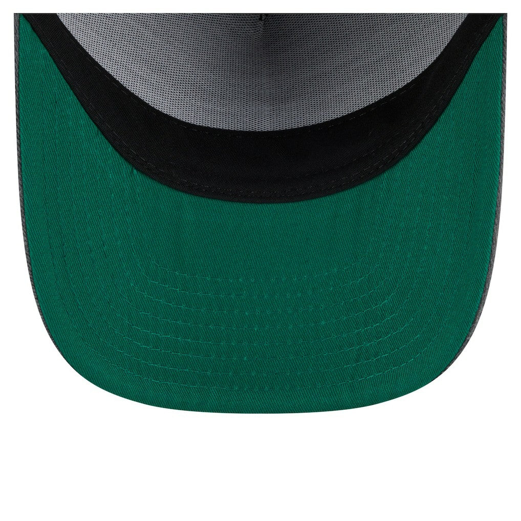Dallas Mavericks Throwback Washed Pre-Curved 9FIFTY Snapback Hat for sale Charcoal | New Era