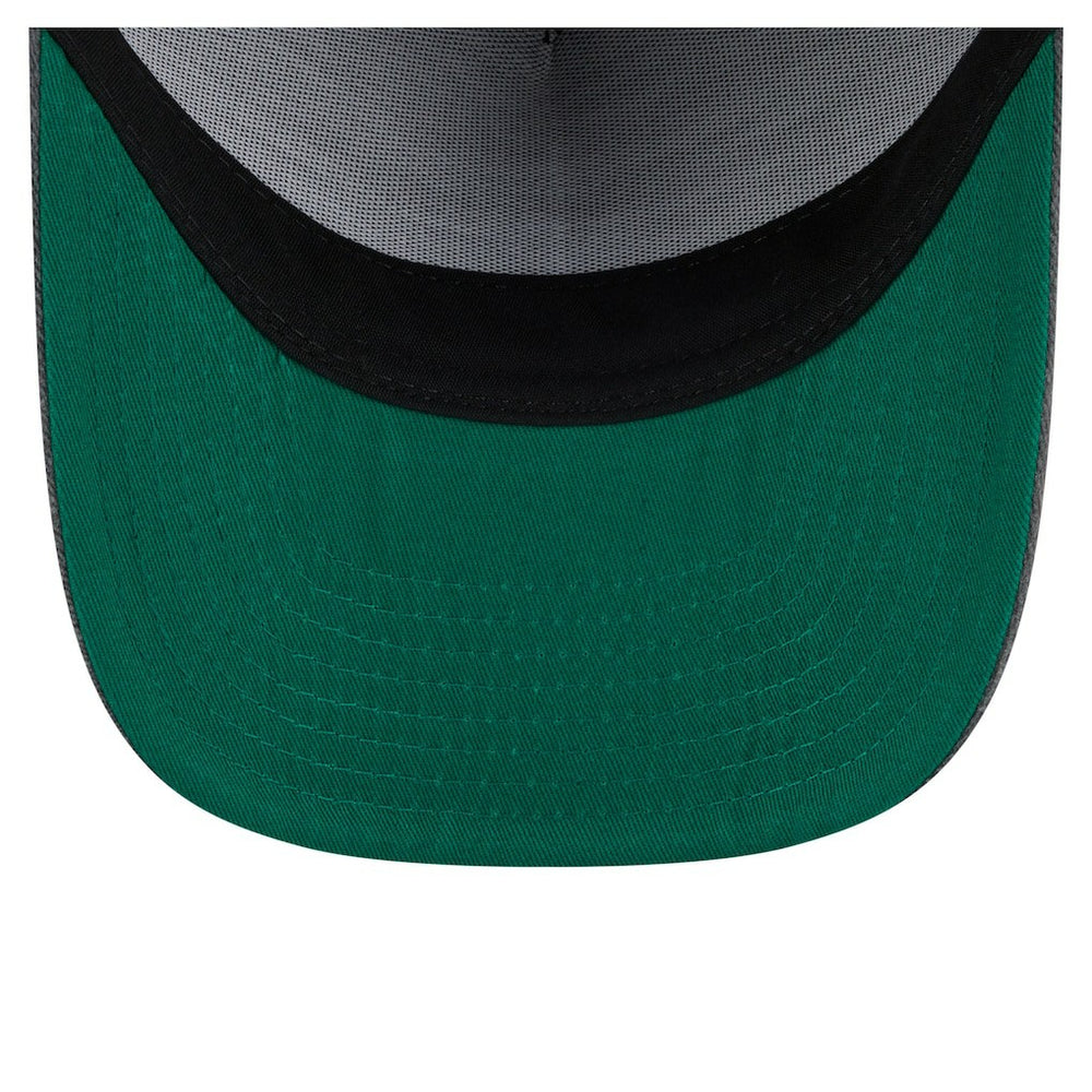 Dallas Mavericks Throwback Washed Pre-Curved 9FIFTY Snapback Hat for sale Charcoal | New Era