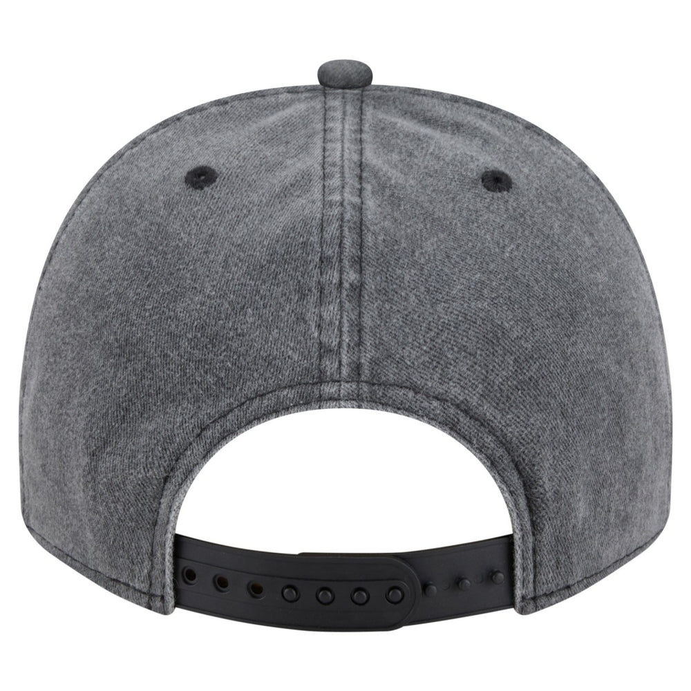 Milwaukee Bucks Throwback Washed Pre-Curved 9FIFTY Snapback Hat Charcoal | New Era discount
