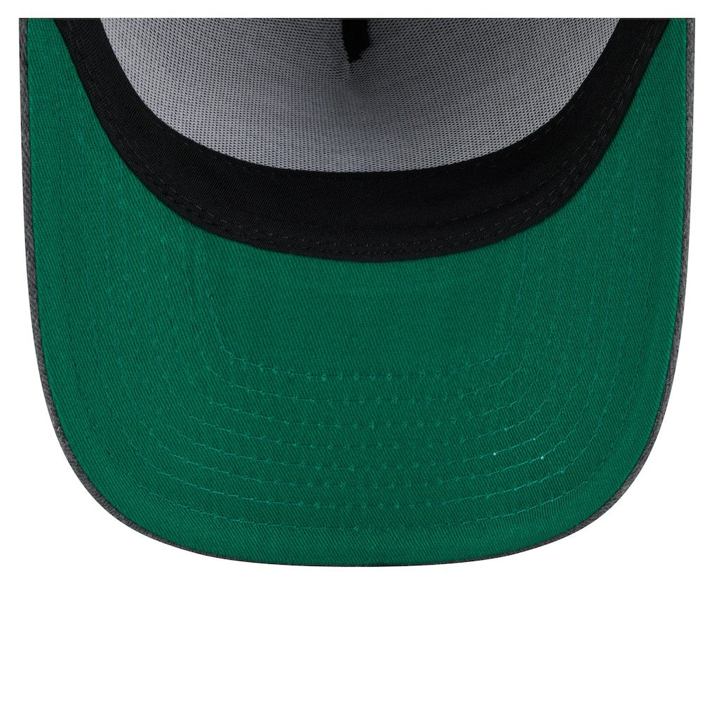 Boston Celtics Throwback Washed Pre-Curved 9FIFTY Snapback Hat Charcoal | New Era Near Me