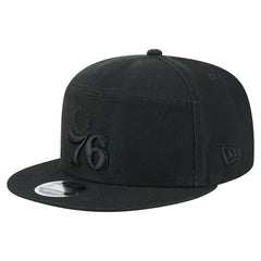 Philadelphia 76ers Adventure Canvas Split Panel 9FIFTY Snapback Hat Black | New Era Near Me