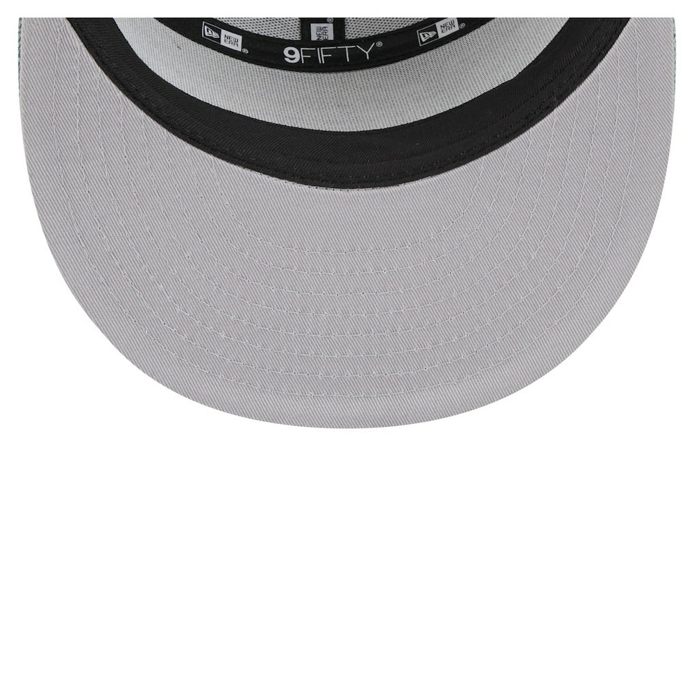Brooklyn Nets Adventure Denim Split Panel 9FIFTY Snapback Trucker Hat | New Era online