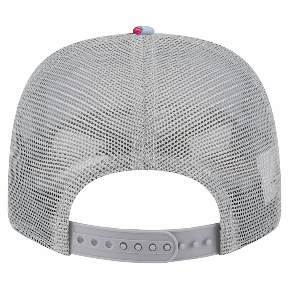 Chicago Bulls Adventure Aloha Pattern 9SEVENTY Stretch-Snap Hat Light Blue/Gray | New Era US