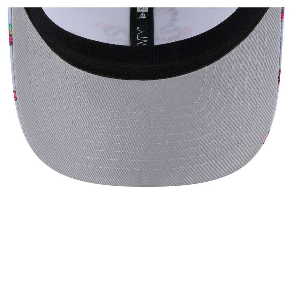 Philadelphia 76ers Adventure Aloha Pattern 9SEVENTY Stretch-Snap Hat Light Blue/Gray | New Era US