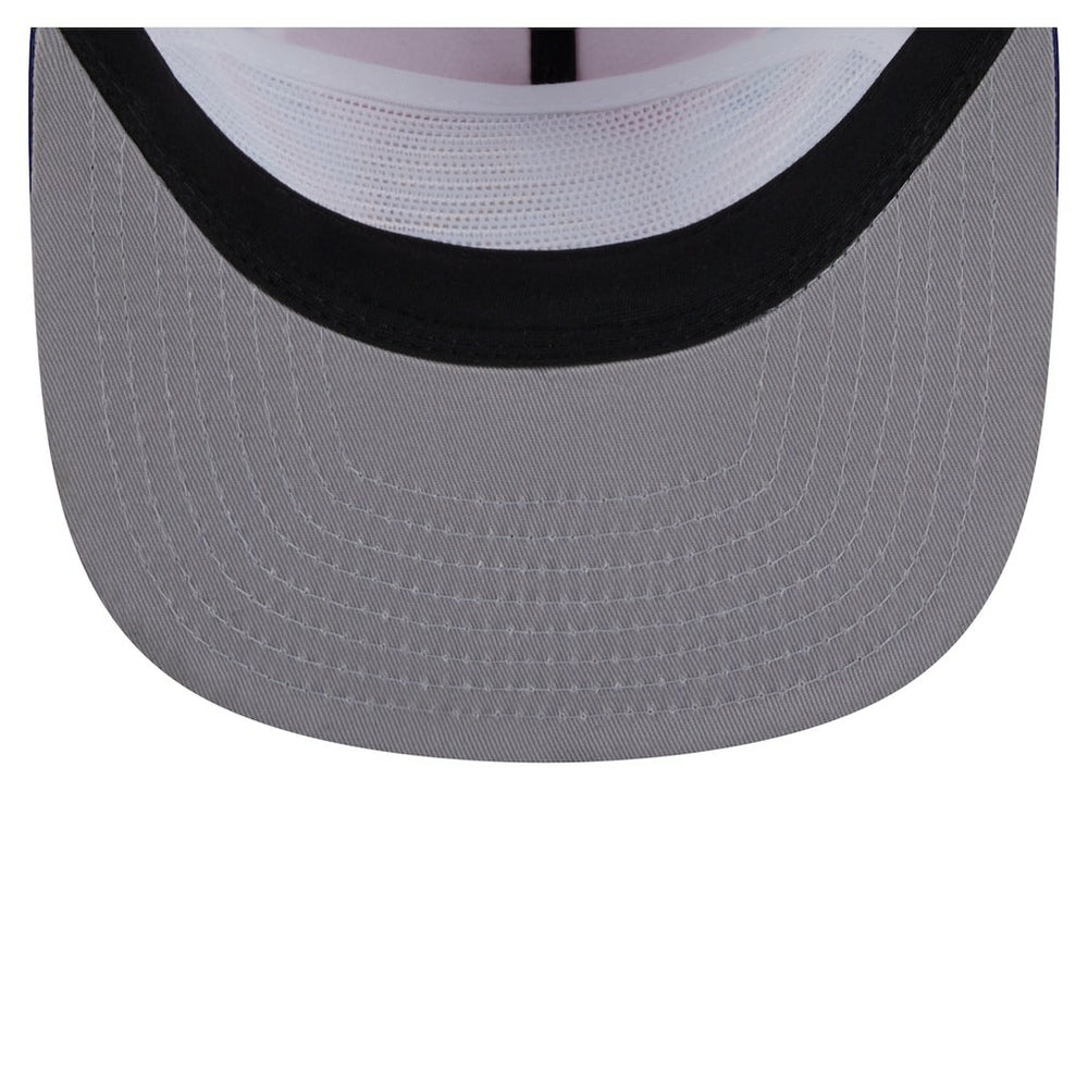 Denver Nuggets Throwback Dye Golfer Snapback Hat for sale Navy/Red | New Era Near Me