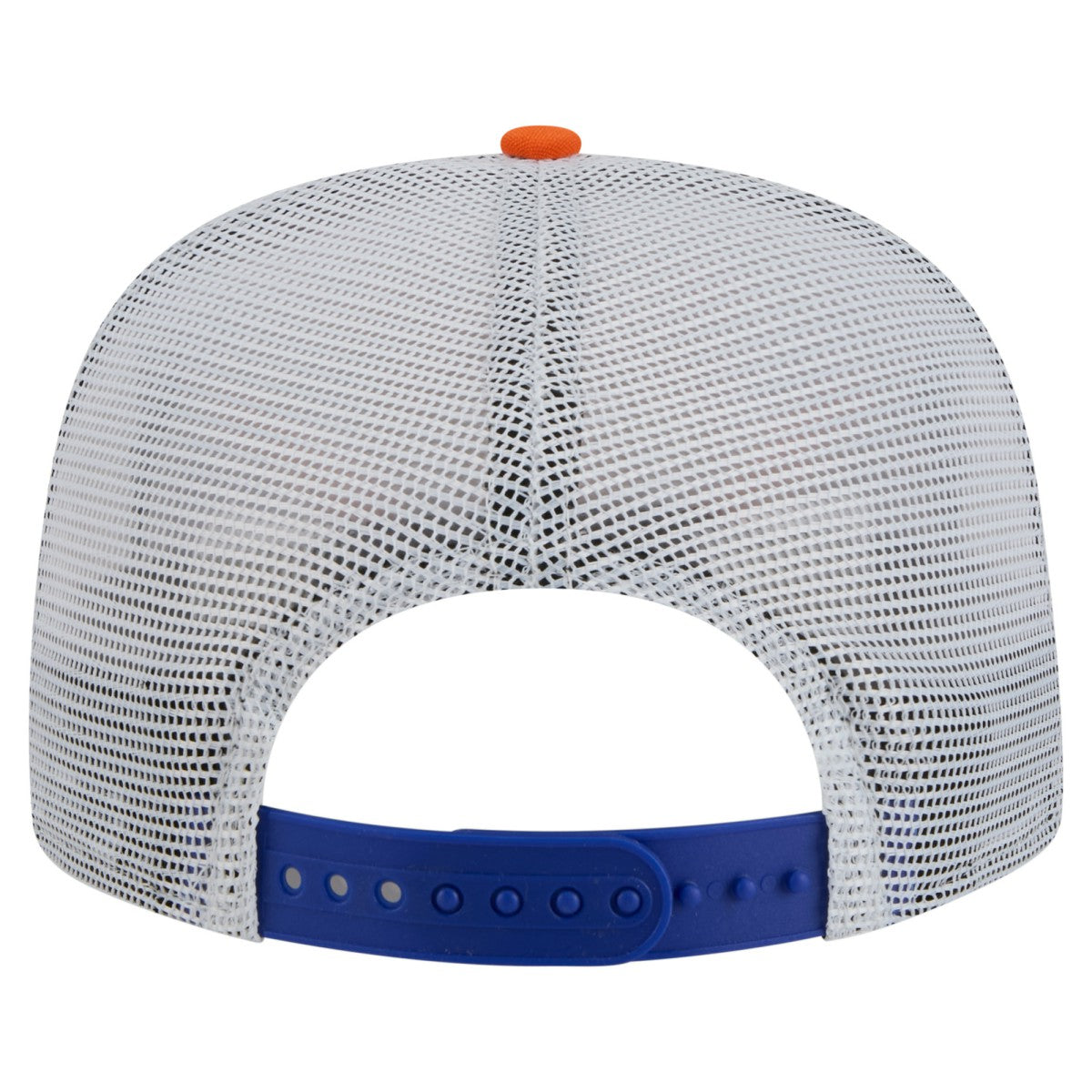 New York Knicks Throwback Dye Golfer Snapback Hat Blue/Orange | New Era Near Me