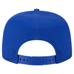 Golden State Warriors Team Text Golfer Snapback Hat for sale Royal | New Era Near Me