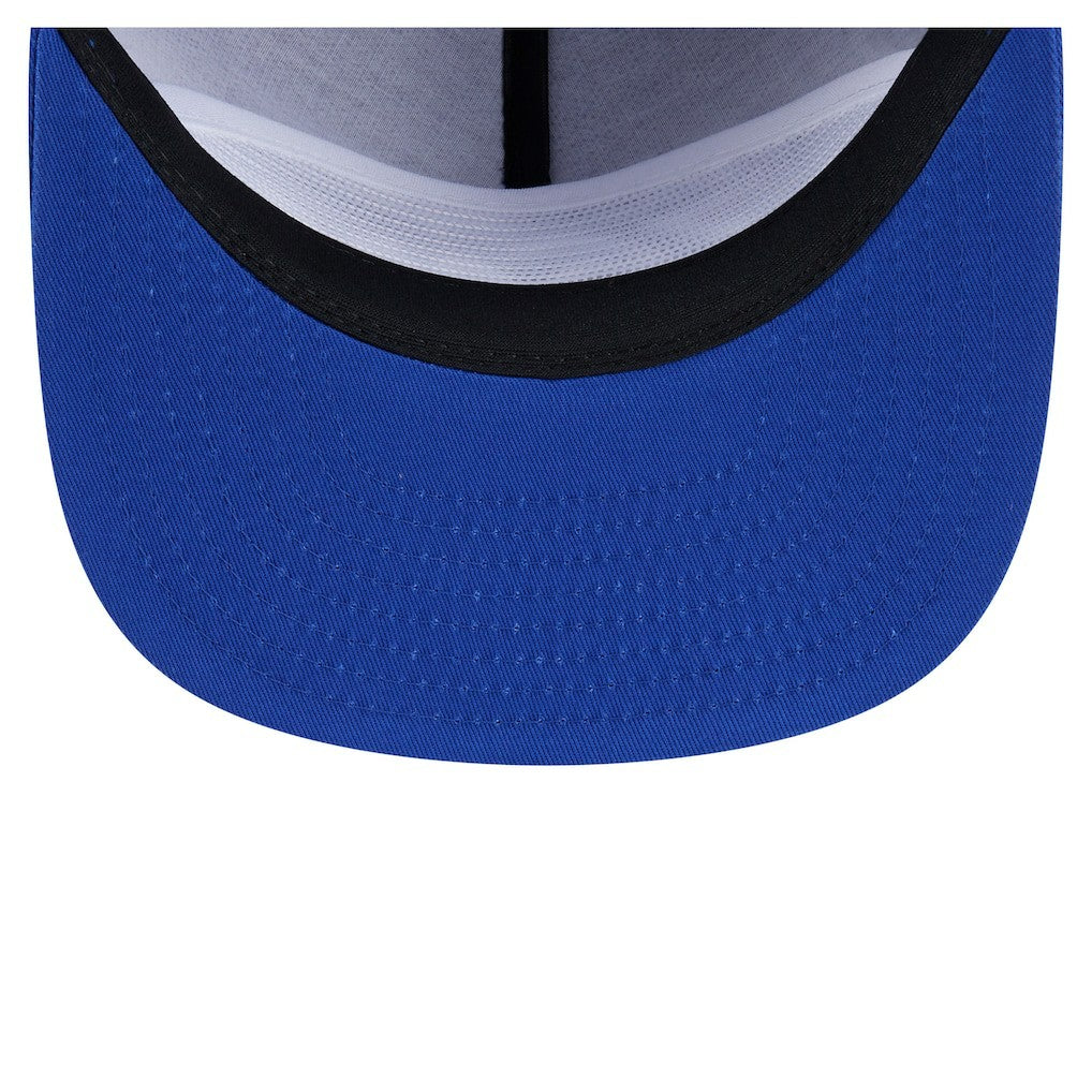 Philadelphia 76ers Team Text Golfer Snapback Hat Royal | New Era online