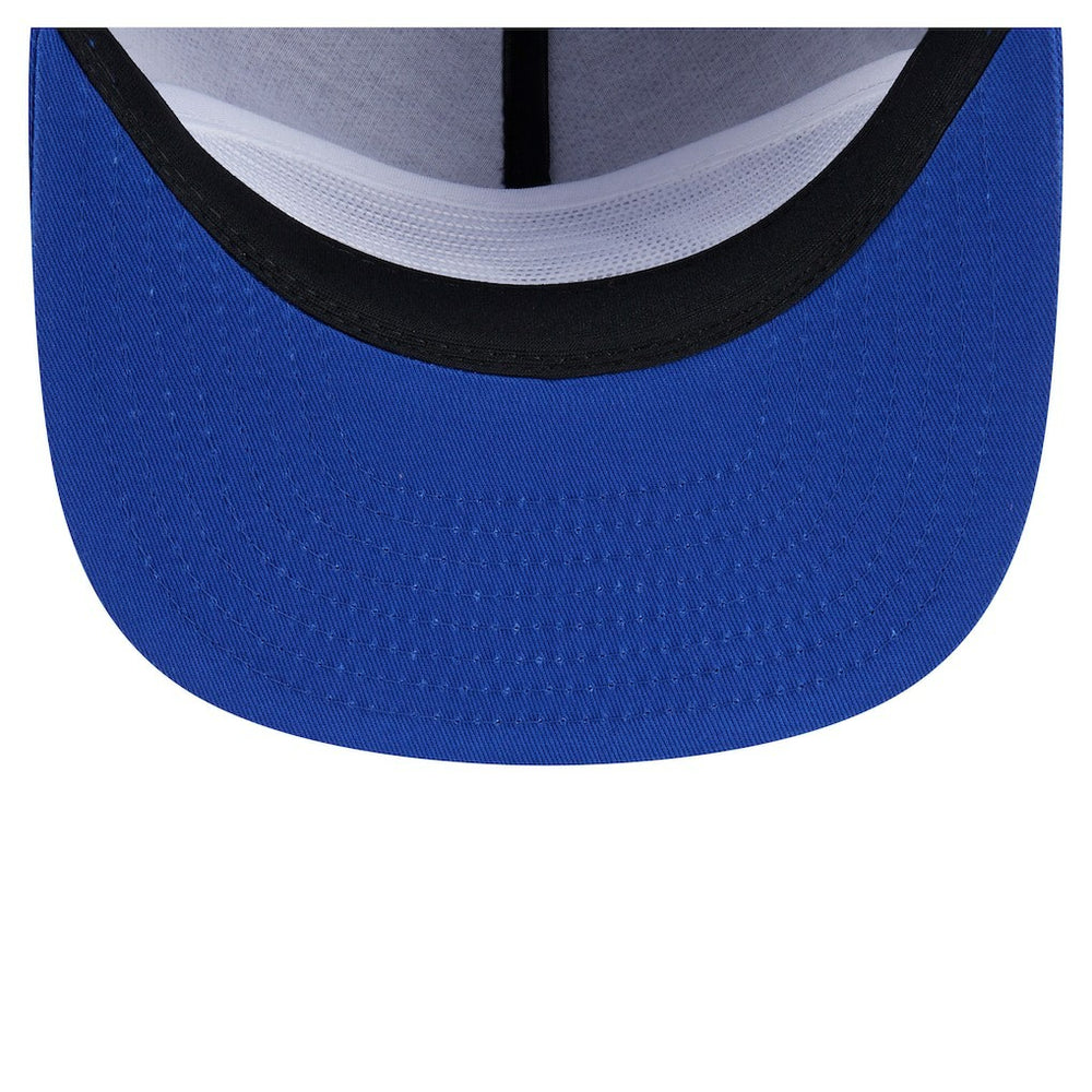 Philadelphia 76ers Team Text Golfer Snapback Hat Royal | New Era online