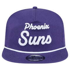 Phoenix Suns Team Text Golfer Snapback Hat Purple | New Era Lifestyle