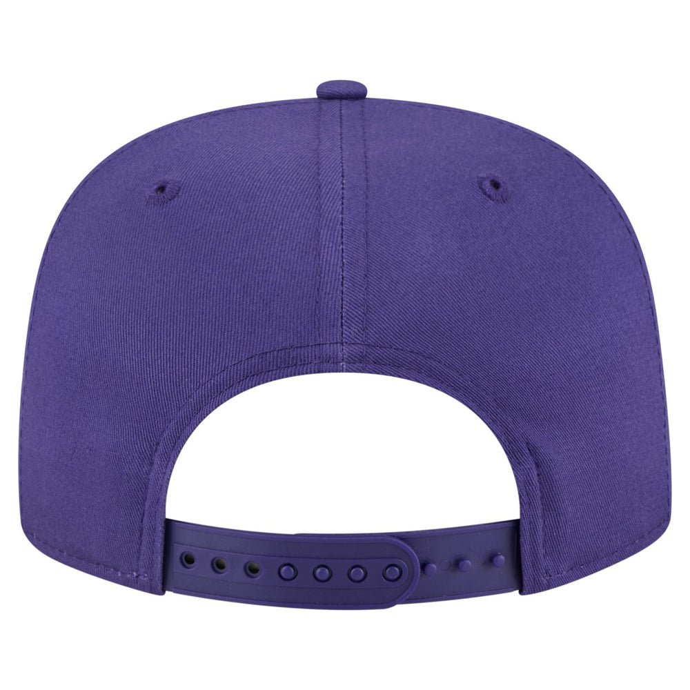 Phoenix Suns Team Text Golfer Snapback Hat Purple | New Era Lifestyle