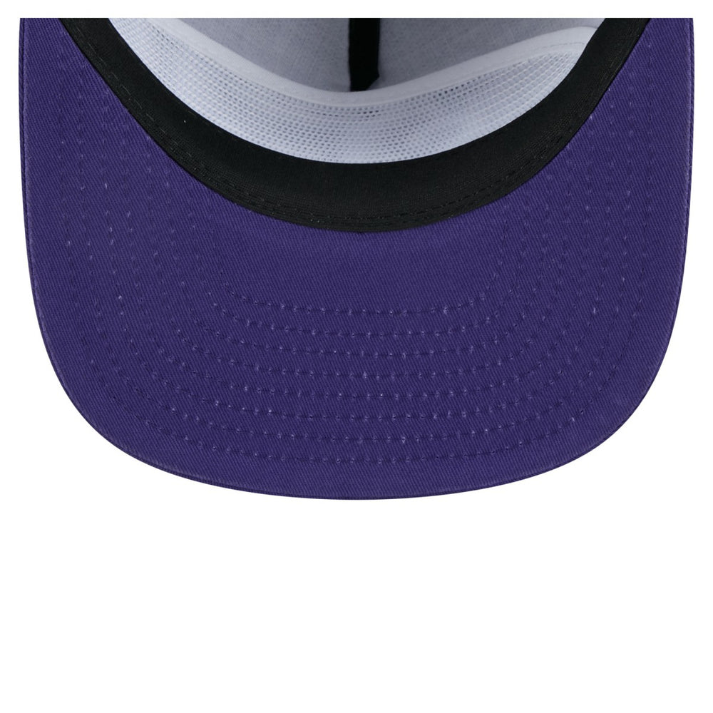 Phoenix Suns Team Text Golfer Snapback Hat Purple | New Era Lifestyle