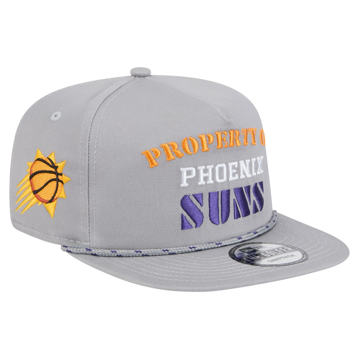 Phoenix Suns Throwback Property Of Golfer Snapback Hat Gray | New Era discount
