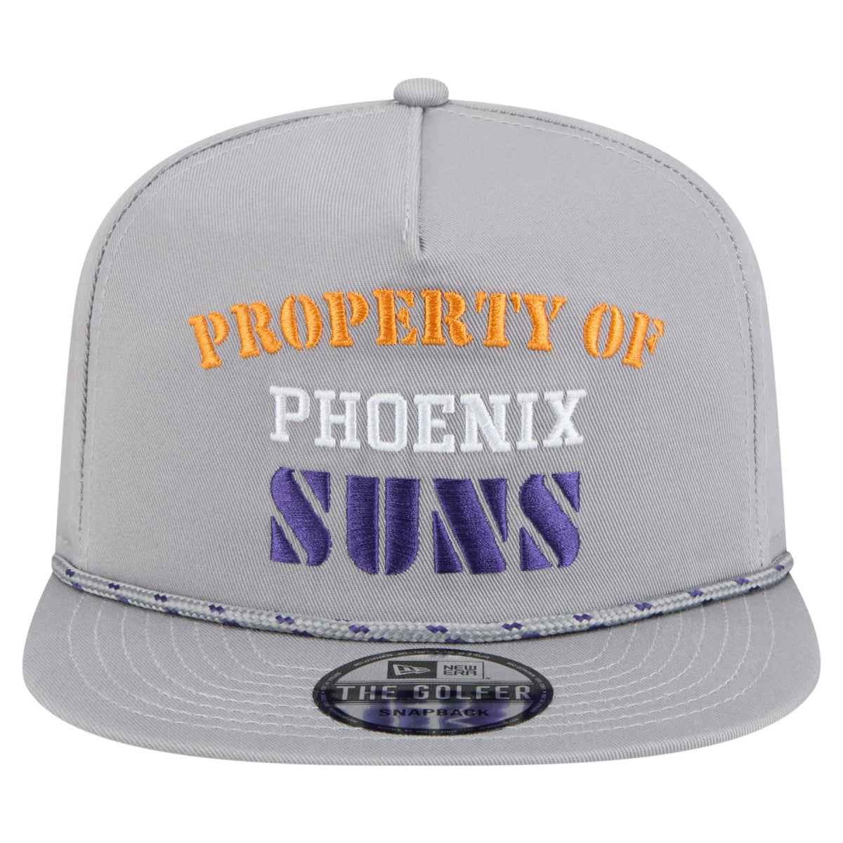 Phoenix Suns Throwback Property Of Golfer Snapback Hat Gray | New Era discount