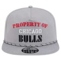 Chicago Bulls Throwback Property Of Golfer Snapback Hat Gray | New Era Near Me