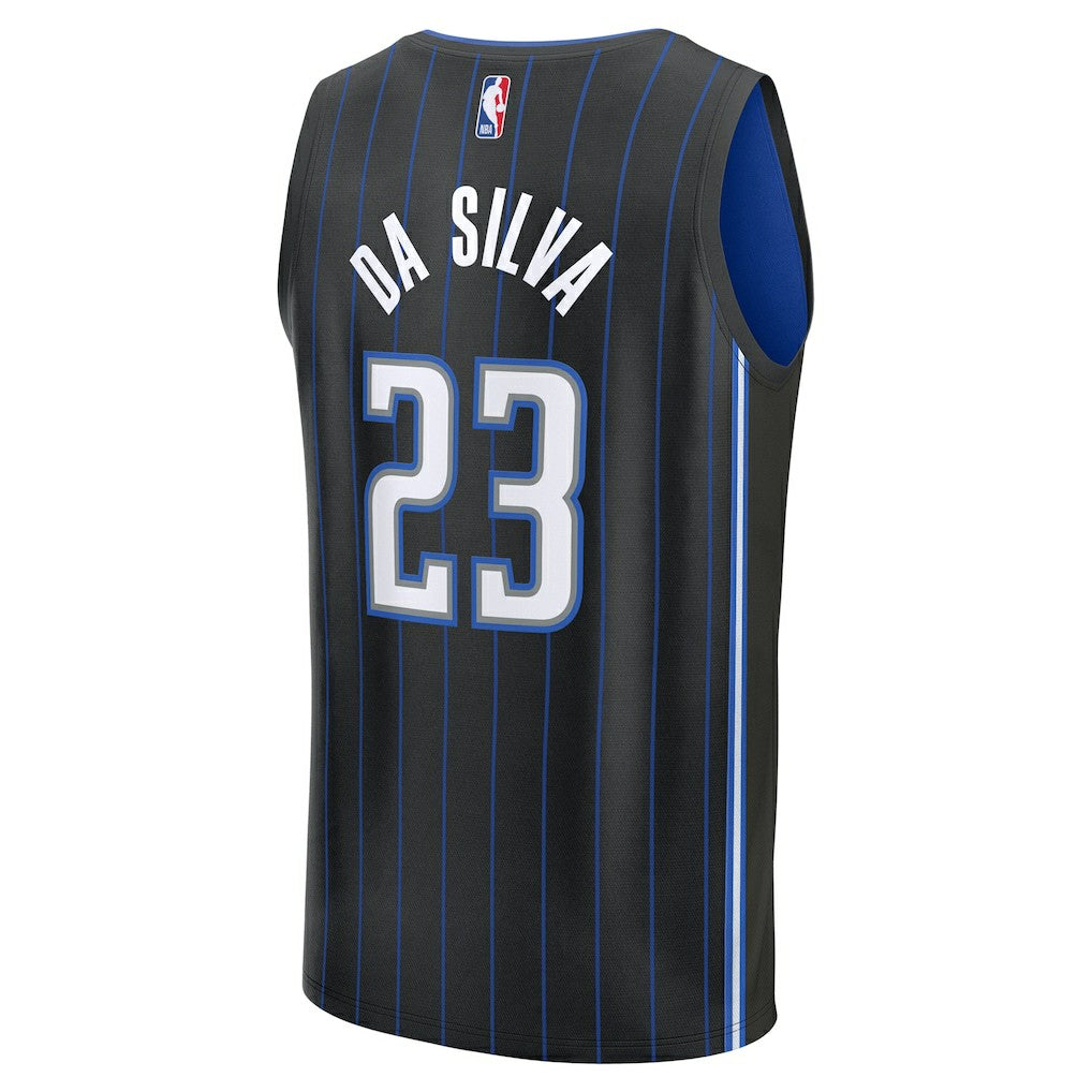 Tristan da Silva Orlando Magic 2024 NBA Draft Fast Break Player Jersey Icon Edition Black | Fanatics for sale