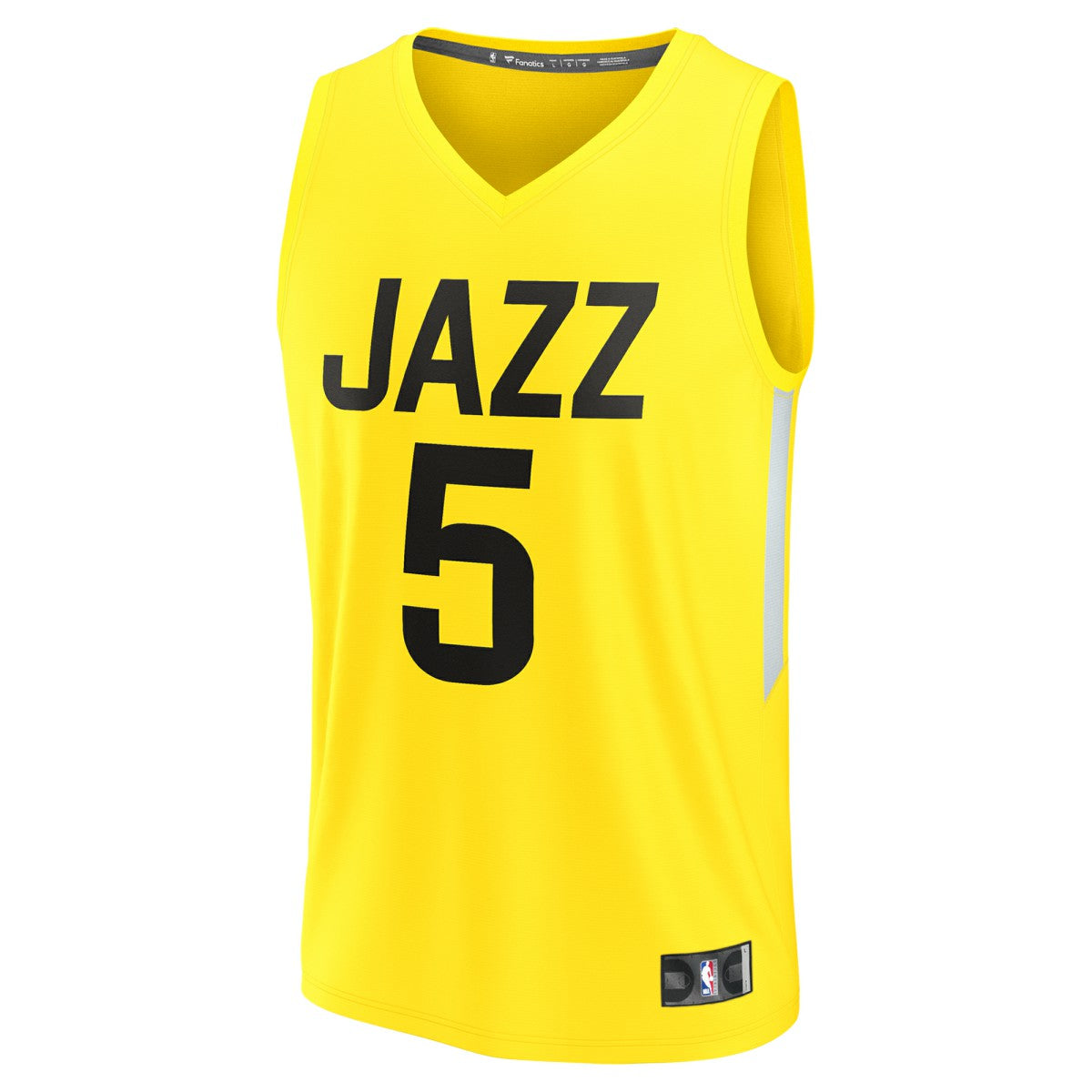 Cody Williams Utah Jazz 2024 NBA Draft Fast Break Player Jersey Icon Edition Yellow | Fanatics for sale