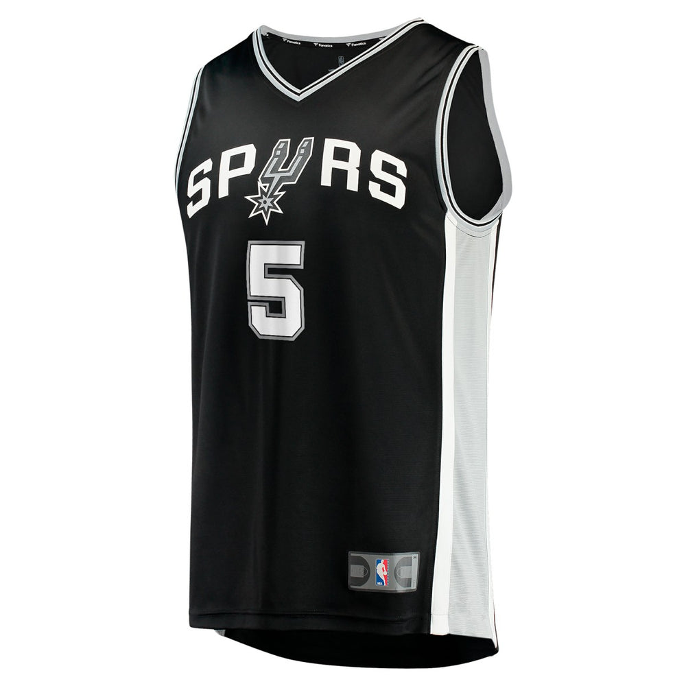 Stephon Castle San Antonio Spurs Youth 2024 NBA Draft Fast Break Player Jersey Icon Edition Black | Fanatics online