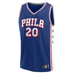 Jared McCain Philadelphia 76ers 2024 NBA Draft Fast Break Player Jersey Icon Edition Royal | Fanatics US