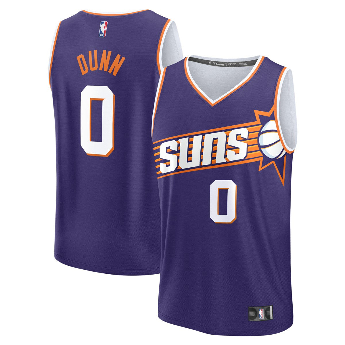 Ryan Dunn Phoenix Suns Youth 2024 NBA Draft Fast Break Player Jersey Icon Edition Purple | Fanatics online