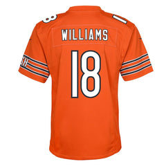 Nike Caleb Williams Chicago Bears Youth Game Jersey Orange