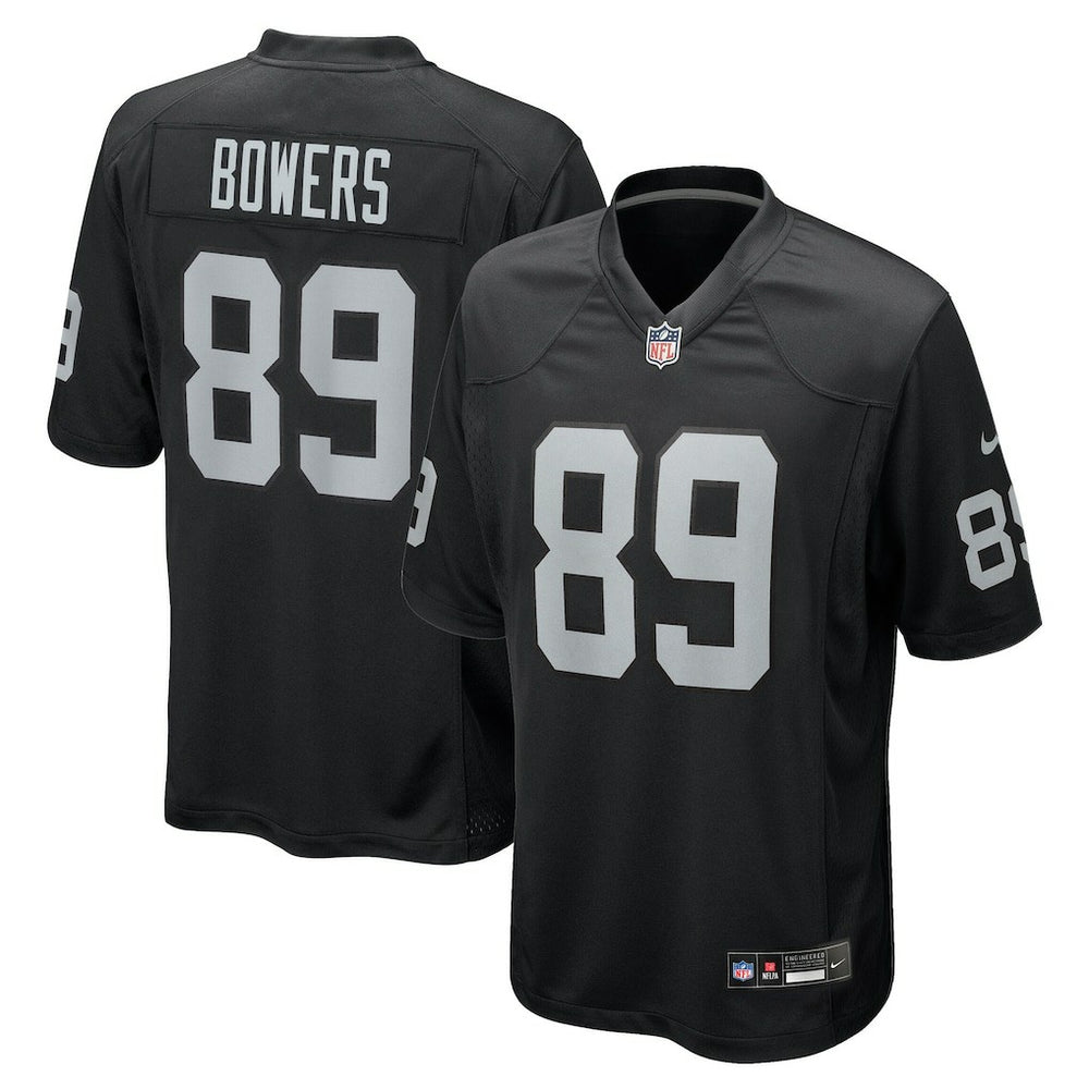 Nike Brock Bowers Las Vegas Raiders Youth Game Jersey Black
