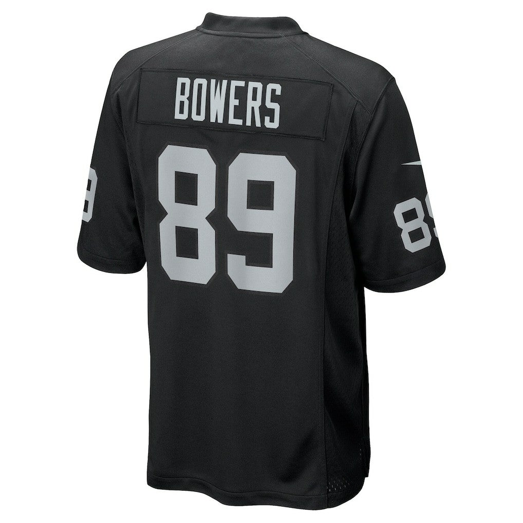 Nike Brock Bowers Las Vegas Raiders Youth Game Jersey Black