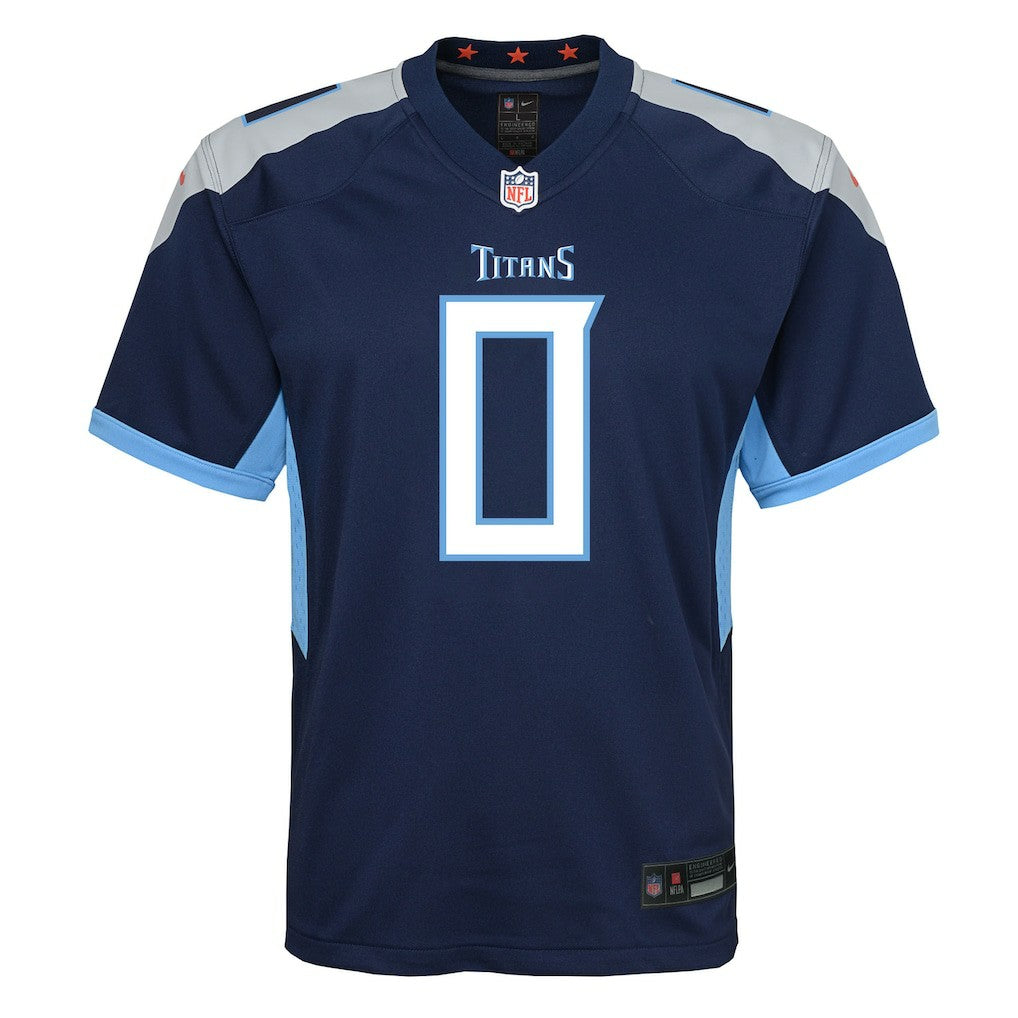 Nike Calvin Ridley Tennessee Titans Youth Game Jersey Navy