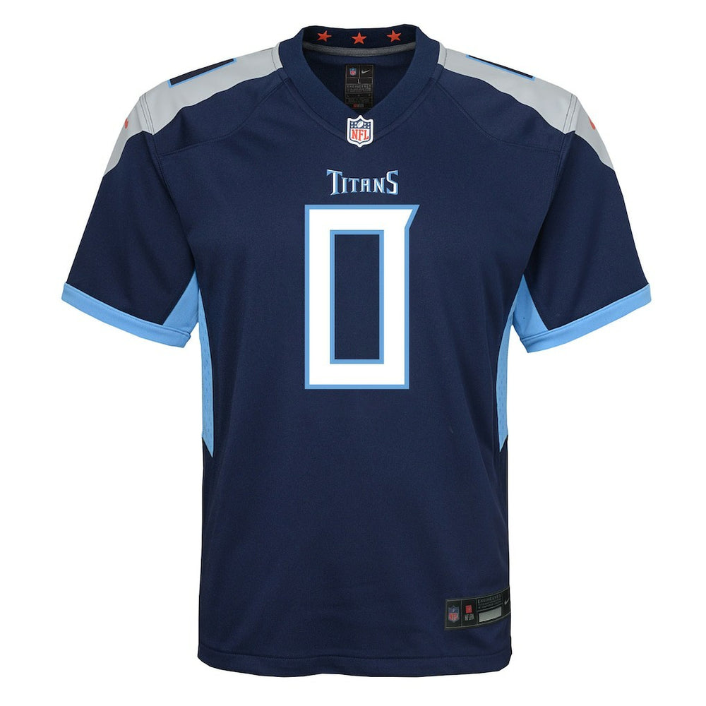 Nike Calvin Ridley Tennessee Titans Youth Game Jersey Navy