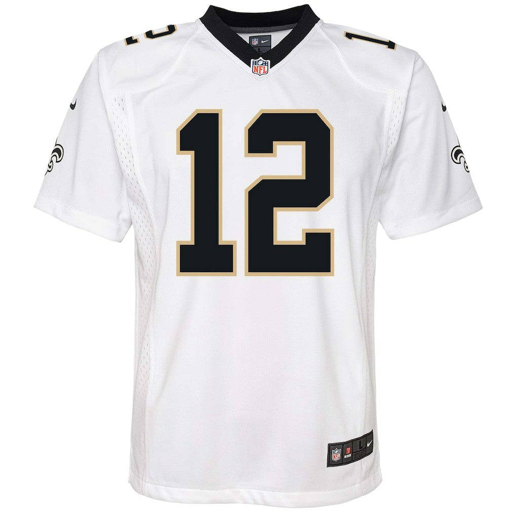 Nike Chris Olave New Orleans Saints Youth Game Jersey White