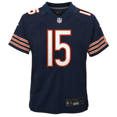 Nike Rome Odunze Chicago Bears Youth Game Jersey Navy