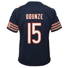 Nike Rome Odunze Chicago Bears Youth Game Jersey Navy