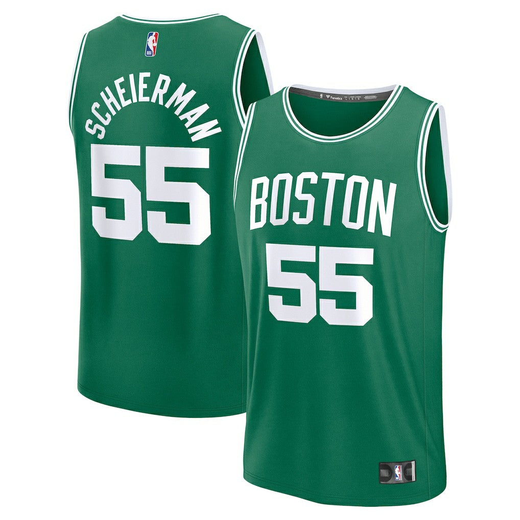 Baylor Scheierman Boston Celtics Youth 2024 NBA Draft Fast Break Player Jersey Icon Edition Kelly Green | Fanatics Near Me