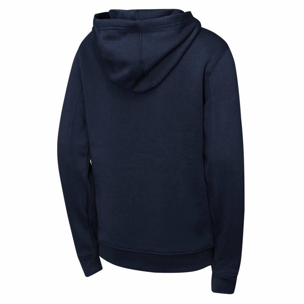 Cleveland Guardians Youth Wordmark Fleece Full-Zip Hoodie - Navy - MLB on Sale