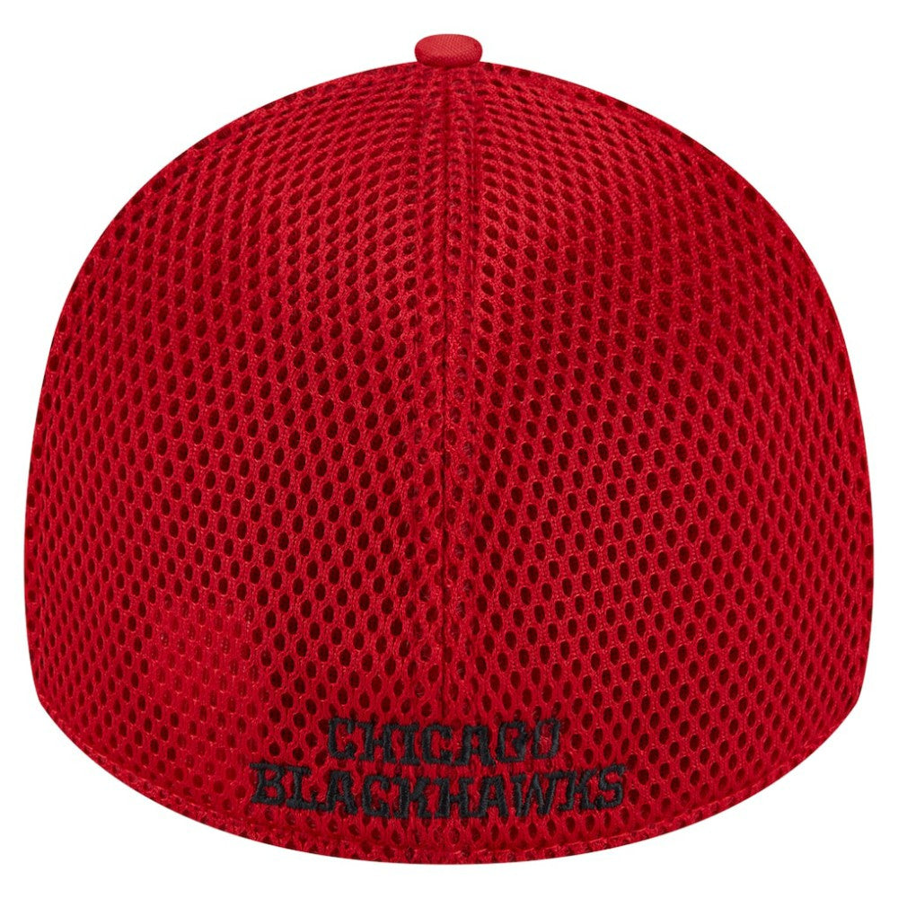 Chicago Blackhawks New Era Active Subtle Camo 39THIRTY Flex Hat - Red - NHL 201912179