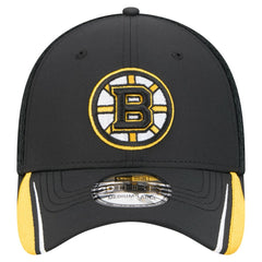 Boston Bruins New Era Linear Featherweight 39THIRTY Flex Hat - Black - NHL 201912196