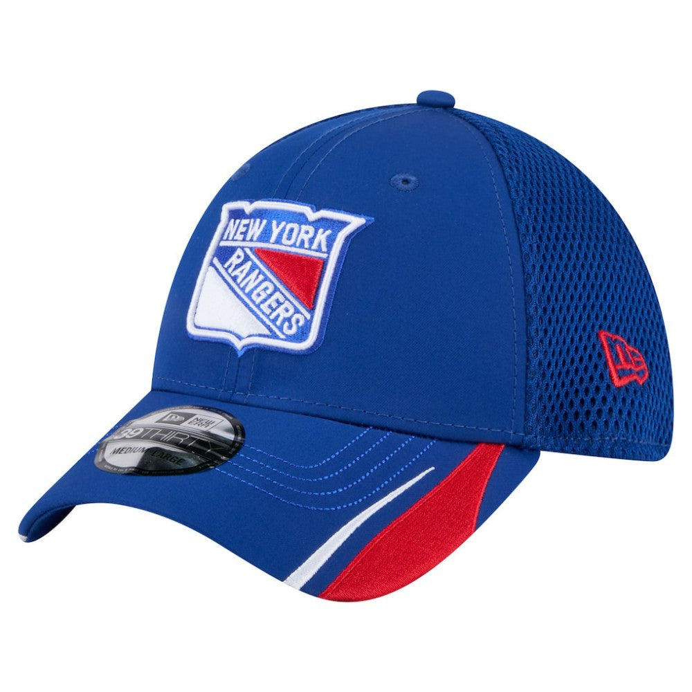 New York Rangers New Era Linear Featherweight 39THIRTY Flex Hat - Blue - NHL 201912208