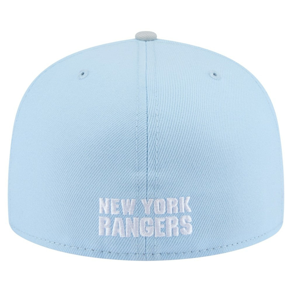 New York Rangers New Era Color Pack 2-Tone 59FIFTY Fitted Hat - Light Blue/Gray - NHL 201912224