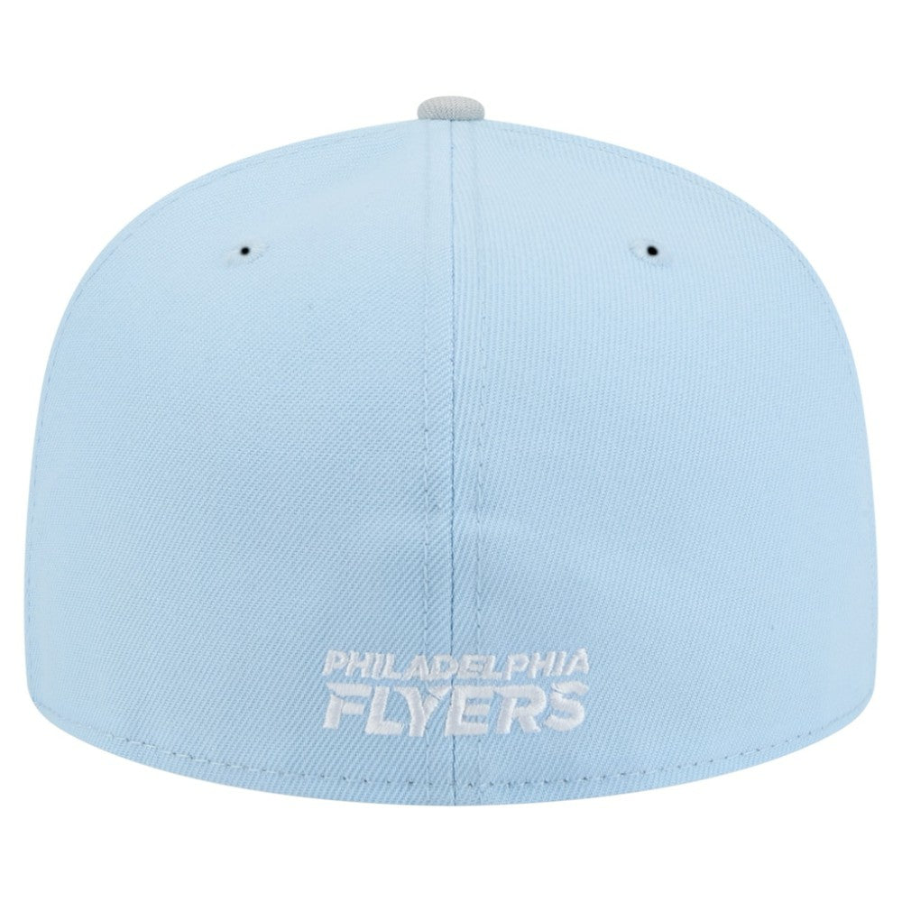 Philadelphia Flyers New Era Color Pack Two-Tone 59FIFTY Fitted Hat - Light Blue/Gray - NHL 201912225