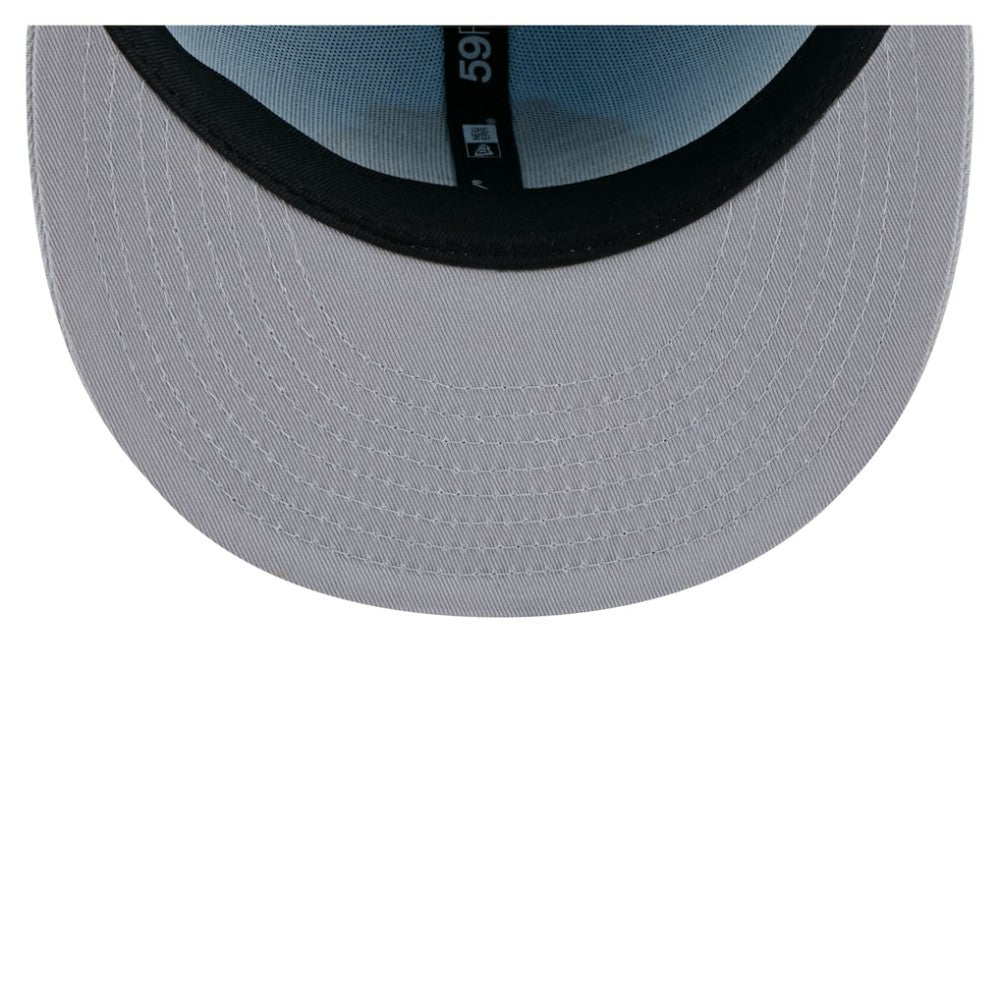 Chicago Blackhawks New Era Color Pack Two-Tone 59FIFTY Fitted Hat - Light Blue/Gray - NHL 201912231