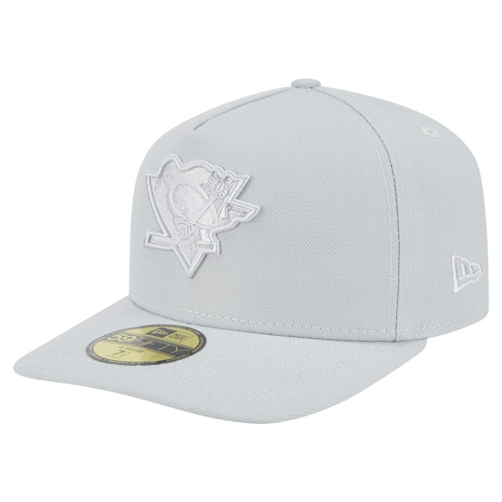 Pittsburgh Penguins New Era Color Pack A-Frame 59FIFTY Fitted Hat - Gray - NHL 201912242