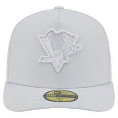 Pittsburgh Penguins New Era Color Pack A-Frame 59FIFTY Fitted Hat - Gray - NHL 201912242