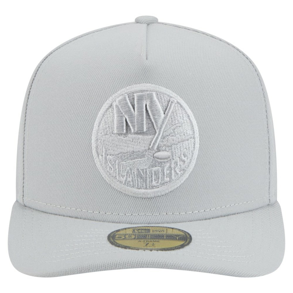 New York Islanders New Era Color Pack A-Frame 59FIFTY Fitted Hat - Gray - NHL 201912250