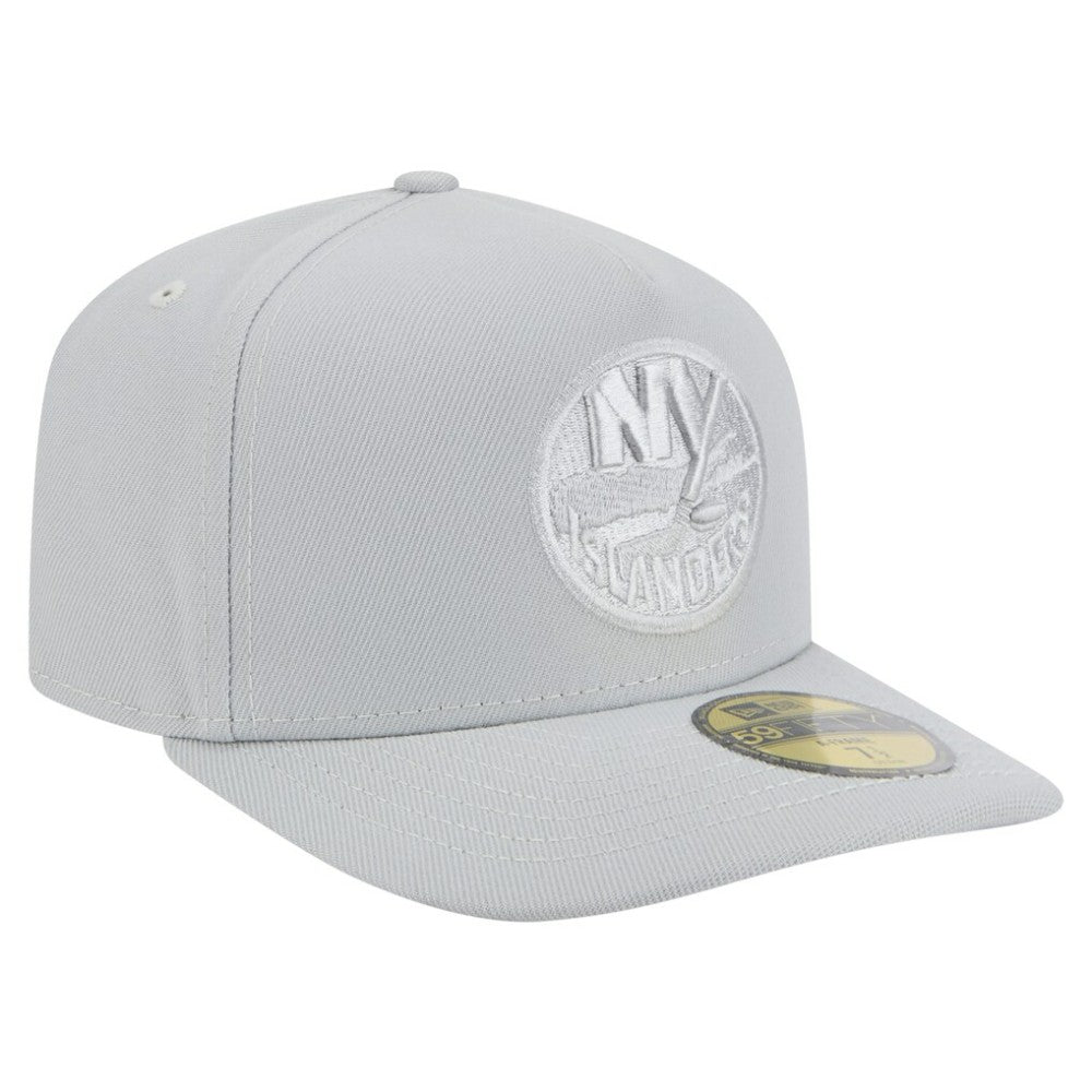 New York Islanders New Era Color Pack A-Frame 59FIFTY Fitted Hat - Gray - NHL 201912250