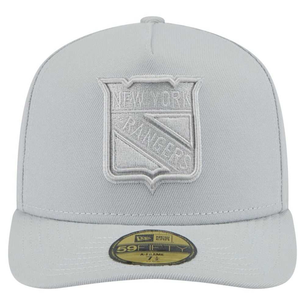 New York Rangers New Era Color Pack A-Frame 59FIFTY Fitted Hat - Gray - NHL 201912252