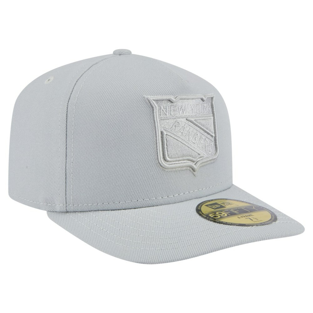 New York Rangers New Era Color Pack A-Frame 59FIFTY Fitted Hat - Gray - NHL 201912252