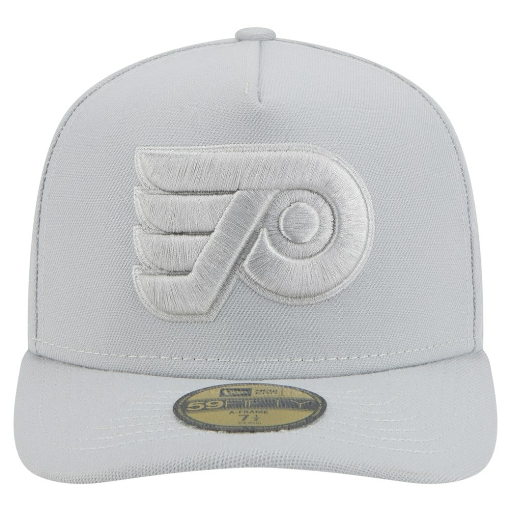 Philadelphia Flyers New Era Color Pack A-Frame 59FIFTY Fitted Hat - Gray - NHL 201912256