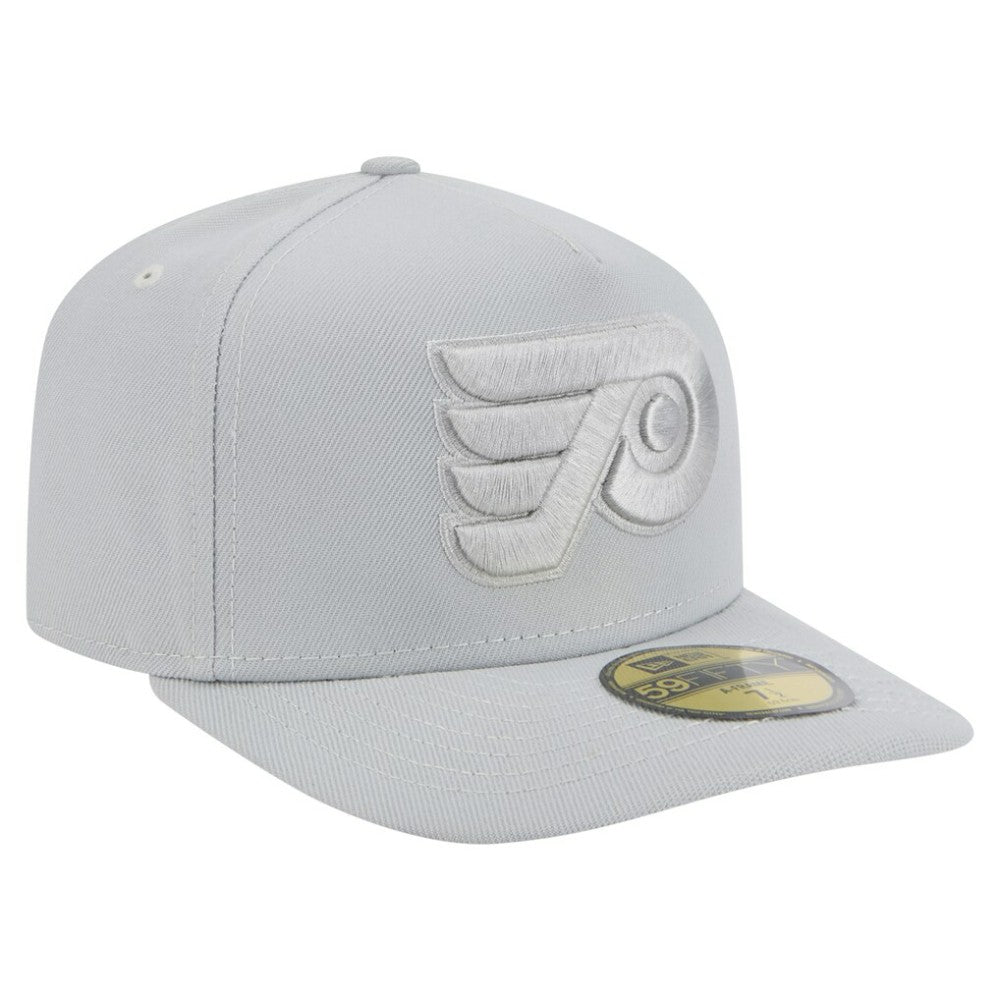 Philadelphia Flyers New Era Color Pack A-Frame 59FIFTY Fitted Hat - Gray - NHL 201912256
